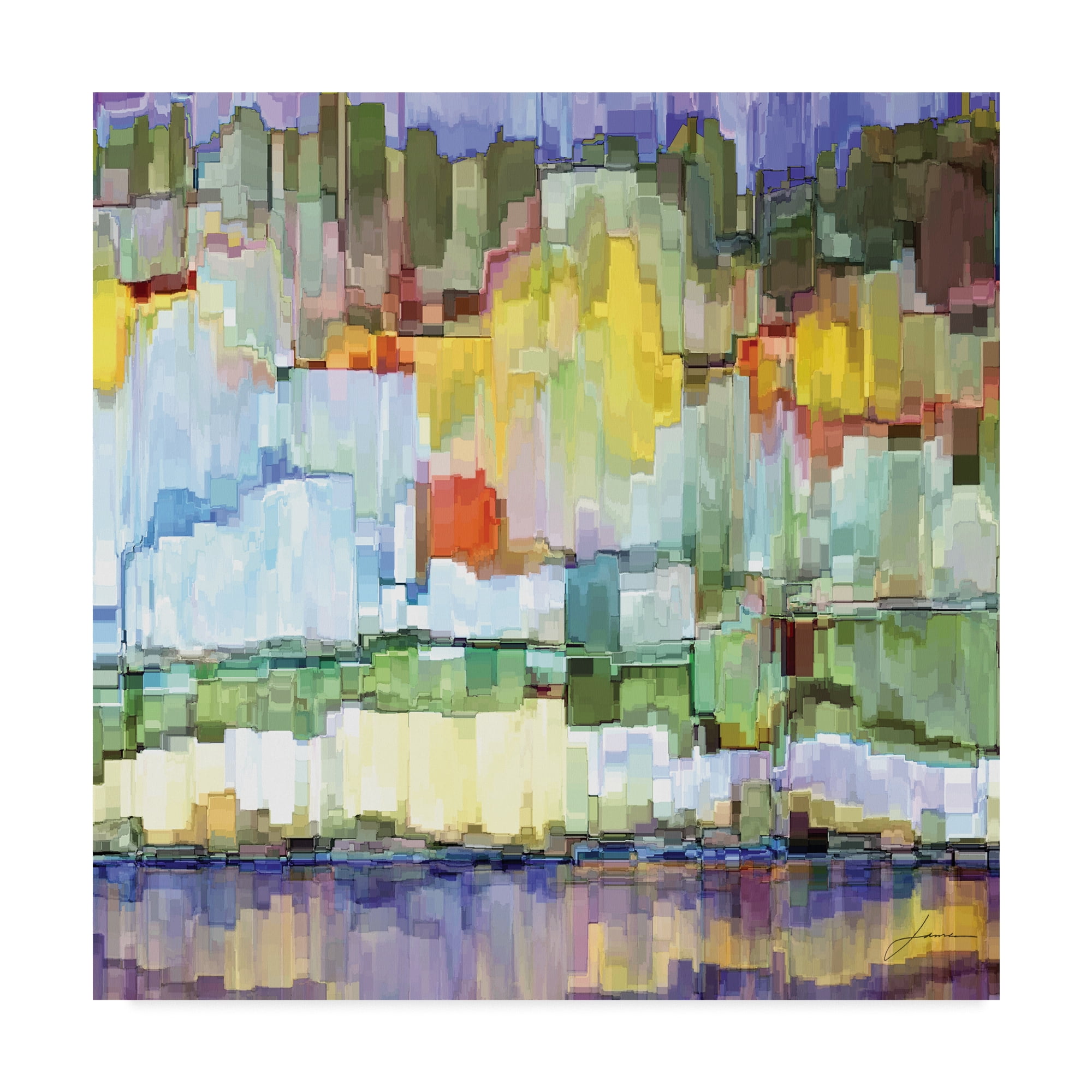 Trademark Fine Art 'Glacier Bay IV' Canvas Art by James Burghardt