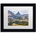 thumbnail image 1 of Trademark Fine Art 'Glacier National Park in Autumn' Canvas Art by Pierre Leclerc, White Matte, Black Frame, 1 of 4