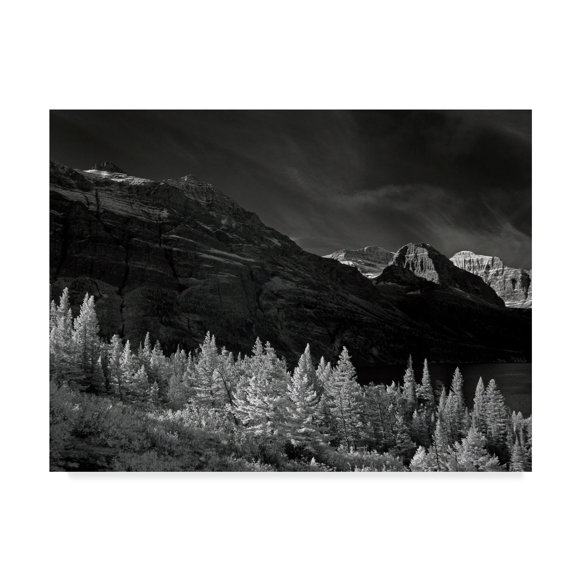 Trademark Fine Art 'Glacier Park I' Canvas Art by J.D. Mcfarlan