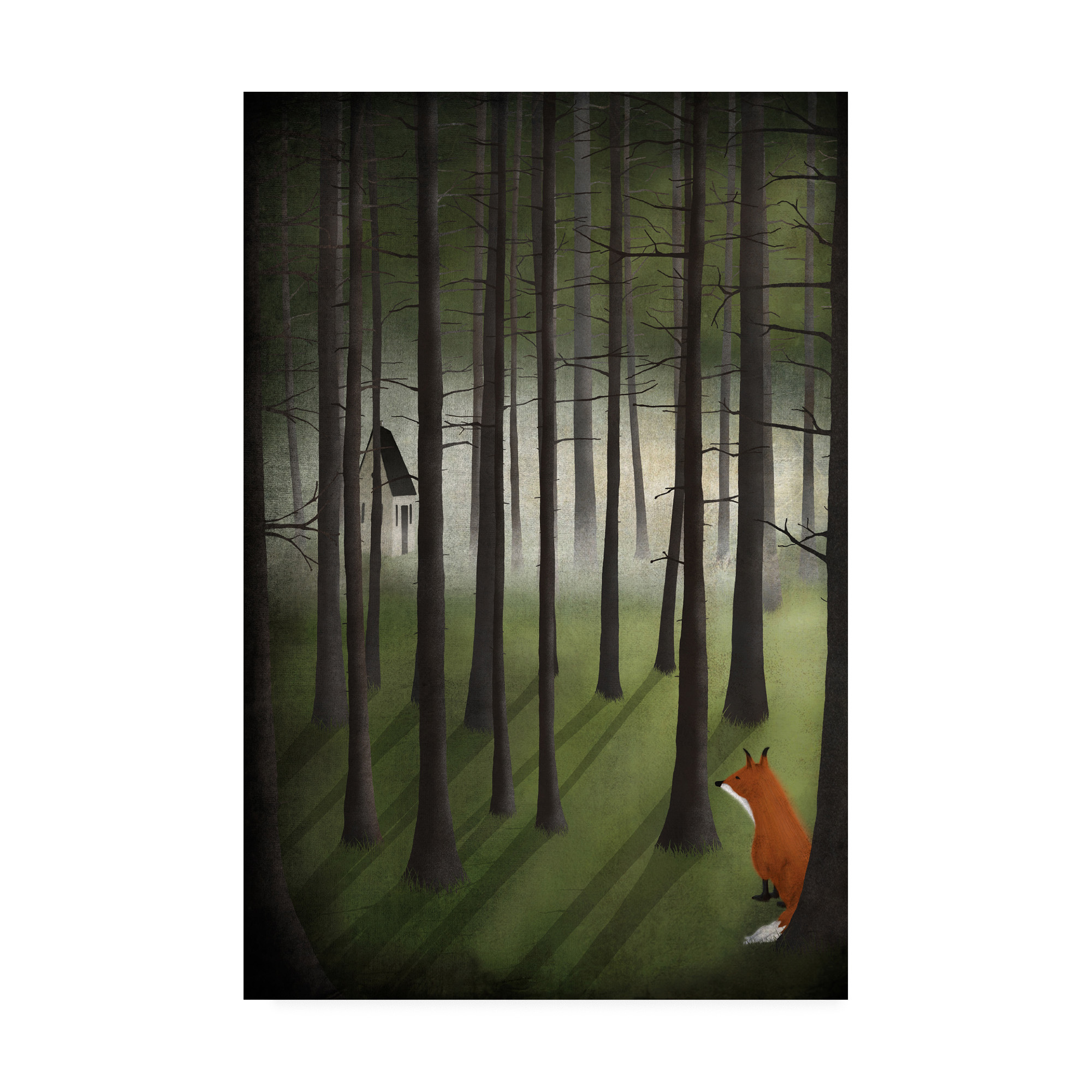 Trademark Fine Art 'Glade' Canvas Art by Maja Lindber