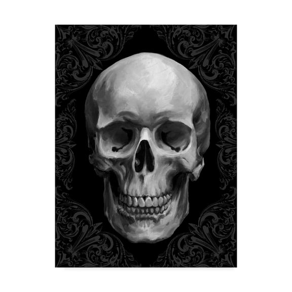 Trademark Fine Art 'Glam Skull' Canvas Art by Ethan Harper