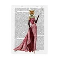 thumbnail image 1 of Trademark Fine Art 'Glamour Fox In Pink' Canvas Art by Fab Funky, 1 of 3