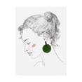 thumbnail image 1 of Trademark Fine Art 'Glance I' Canvas Art by Melissa Wang, 1 of 3