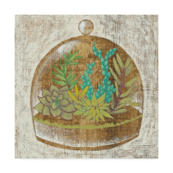 Trademark Fine Art 'Glass Garden I' Canvas Art by Chariklia Zarris