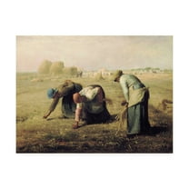Trademark Fine Art 'Gleaners' Canvas Art by Jean-Francois Millet
