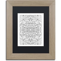 Trademark Fine Art "Glimmering Hope" Canvas Art by Kathy G. Ahrens, Black Matte, Birch Frame