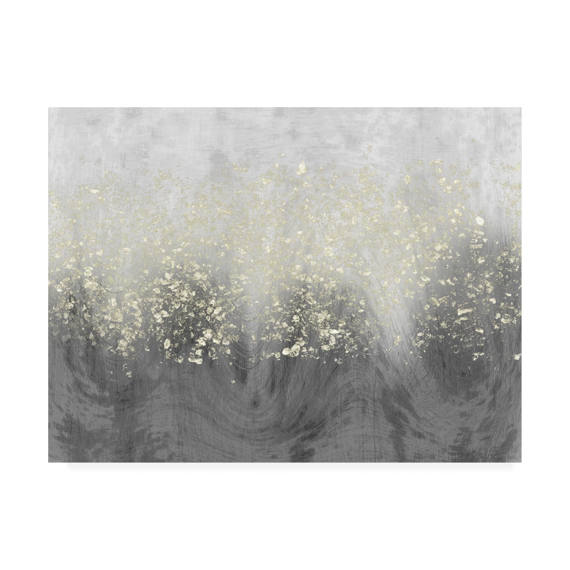 Trademark Fine Art 'Glitter Swirl I' Canvas Art by Jennifer Goldberger
