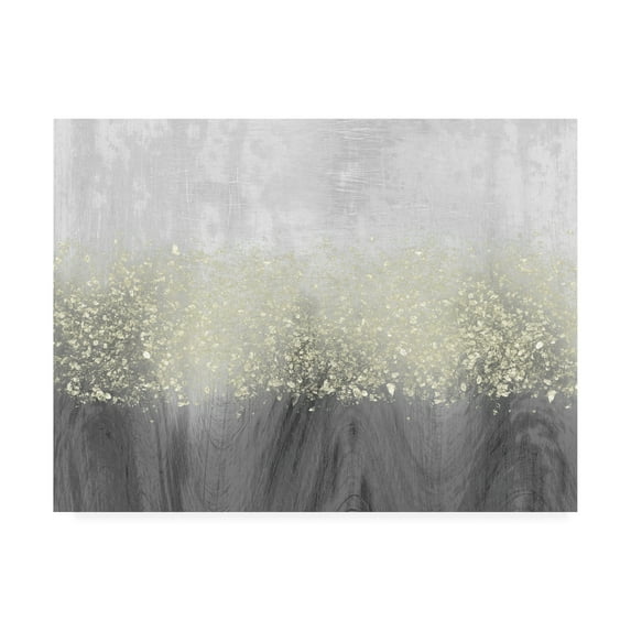 Trademark Fine Art 'Glitter Swirl II' Canvas Art by Jennifer Goldberger