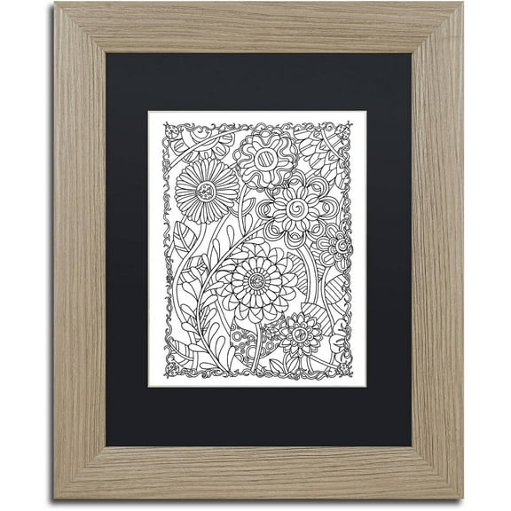 Trademark Fine Art "Glorious" Canvas Art by Kathy G. Ahrens, Black Matte, Birch Frame