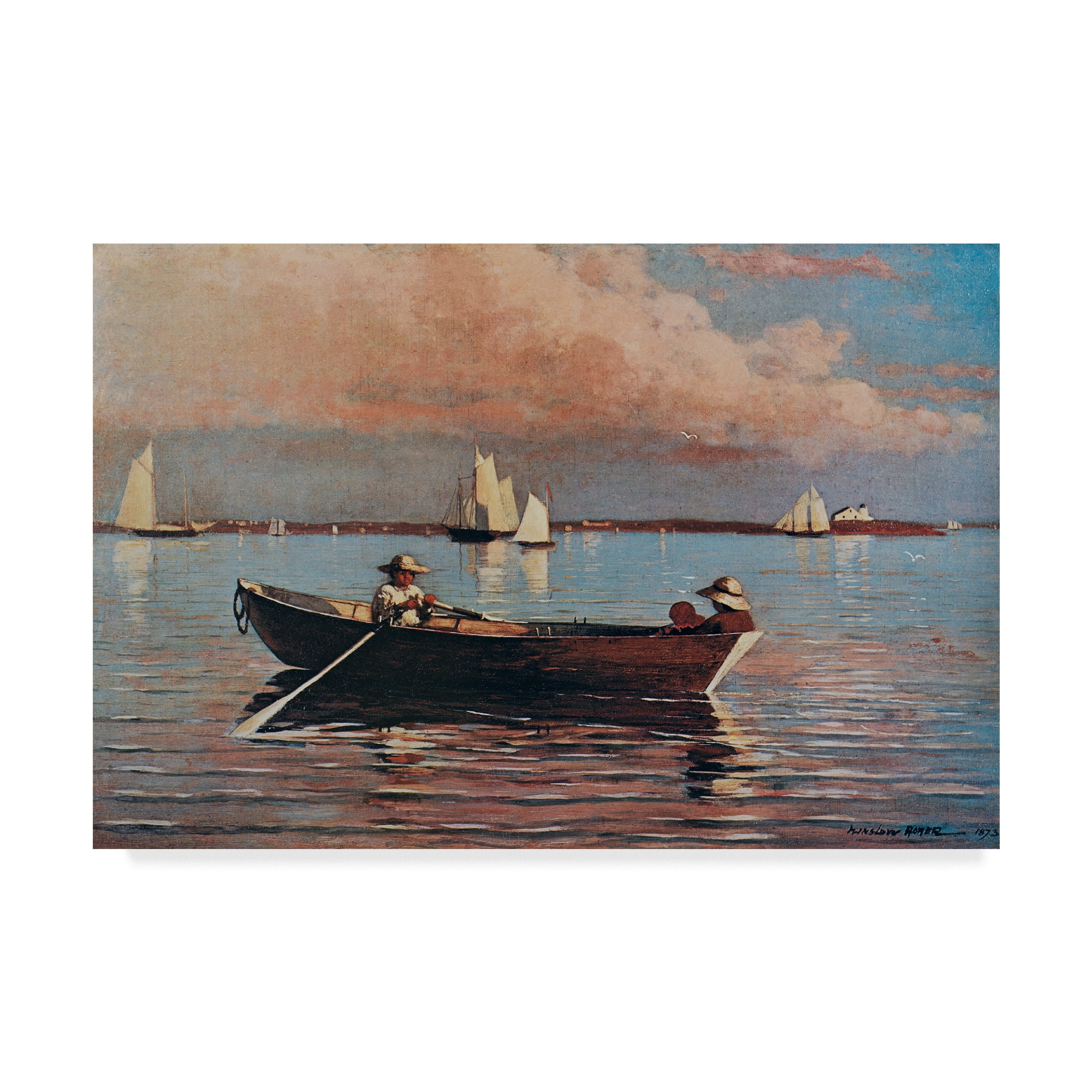 Trademark Fine Art 'Gloucester Harbor' Canvas Art by Masters Collection