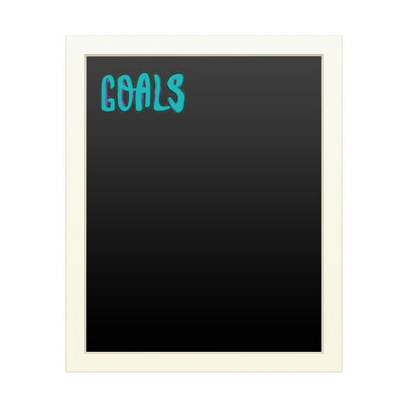 Trademark Fine Art 'Goals Script' Chalkboard by ABC