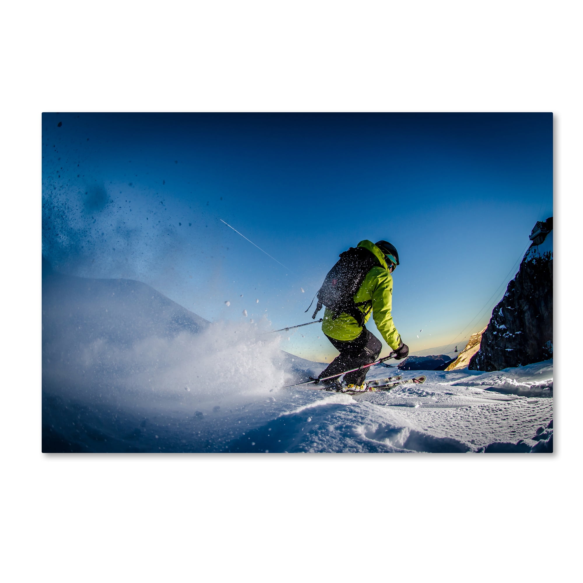 Trademark Fine Art 'Going Home For Dinner' Canvas Art by Eric Verbiest