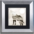thumbnail image 1 of Trademark Fine Art "Going Wild IV" Canvas Art by Color Bakery, Black Matte, Silver Frame, 1 of 1