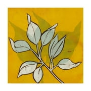 Trademark Fine Art 'Gold Batik Botanical I' Canvas Art by Andrea Davis