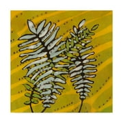 Trademark Fine Art 'Gold Batik Botanical II' Canvas Art by Andrea Davis