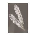 thumbnail image 1 of Trademark Fine Art 'Gold Feathers III on Grey' Canvas Art by Chris Paschke, 1 of 3