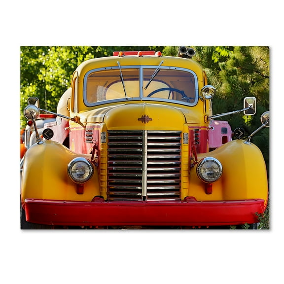 Trademark Fine Art 'Gold King Mine Yellow Truck' Canvas Art by Mike Jones Photo
