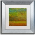 thumbnail image 1 of Trademark Fine Art "Golden Dawn" Canvas Art by Michelle Calkins, White Matte, Silver Frame, 1 of 1