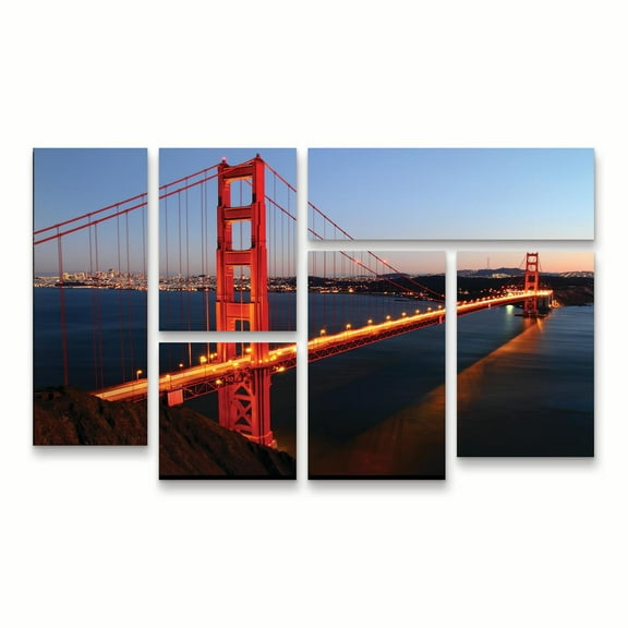 Trademark Fine Art 'Golden Gate SF' Canvas Art by Pierre Leclerc