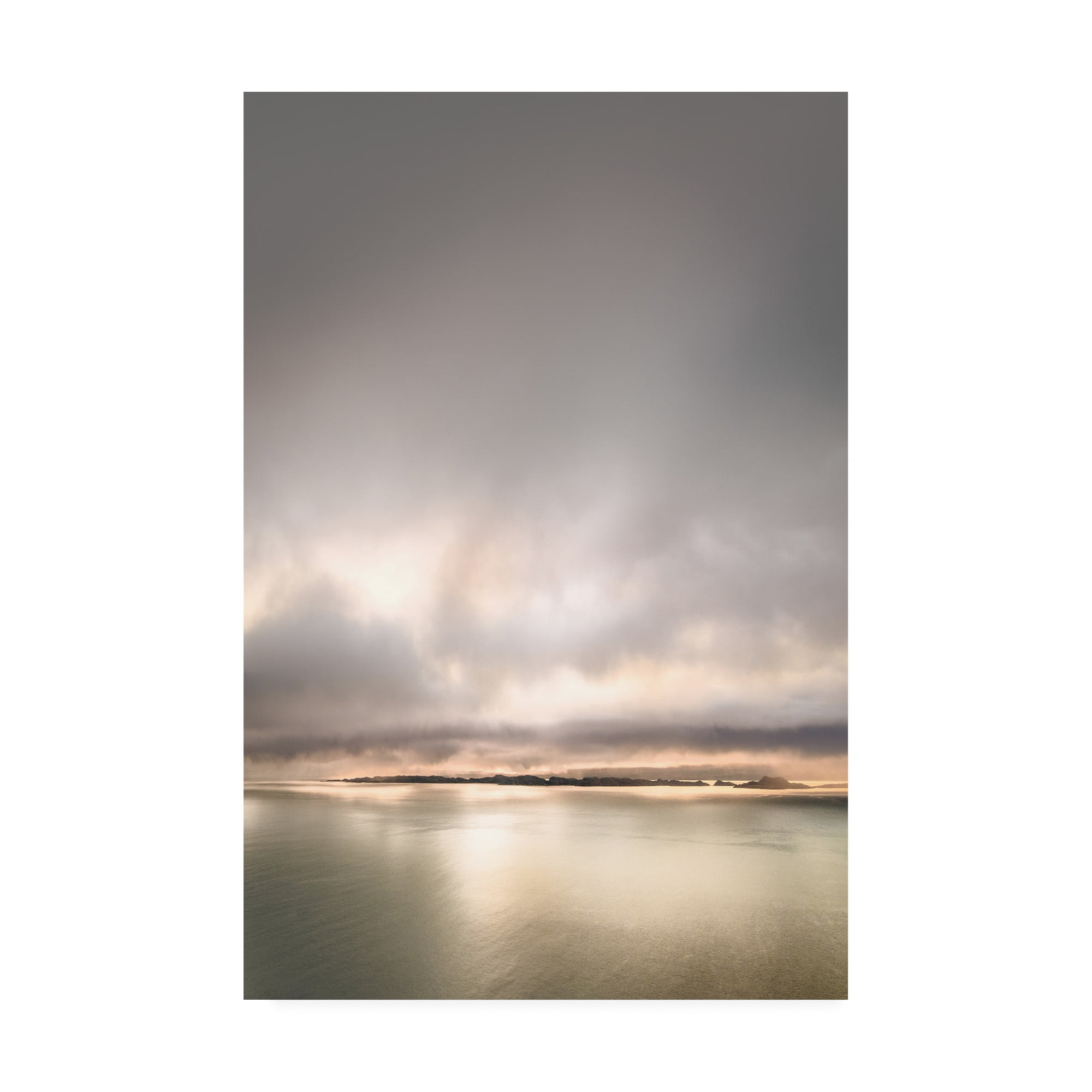 Trademark Fine Art 'Golden Horizons' Canvas Art by Lynne Dougla