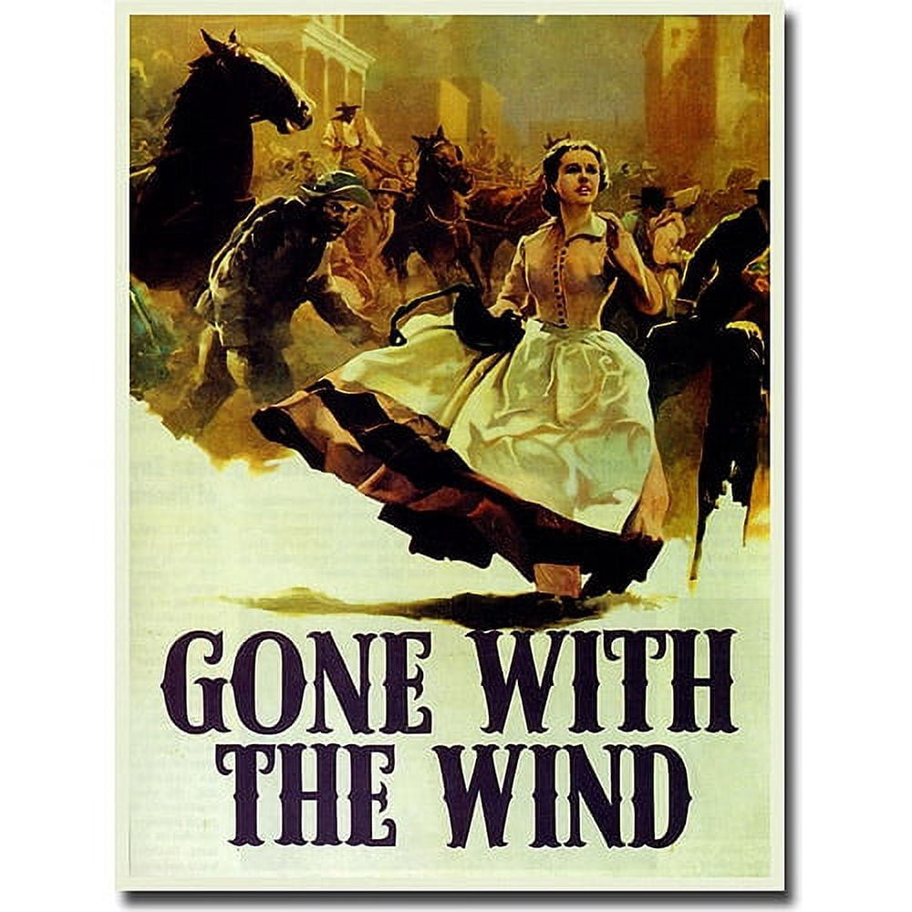 Trademark Fine Art "Gone with the Wind" Canvas Art