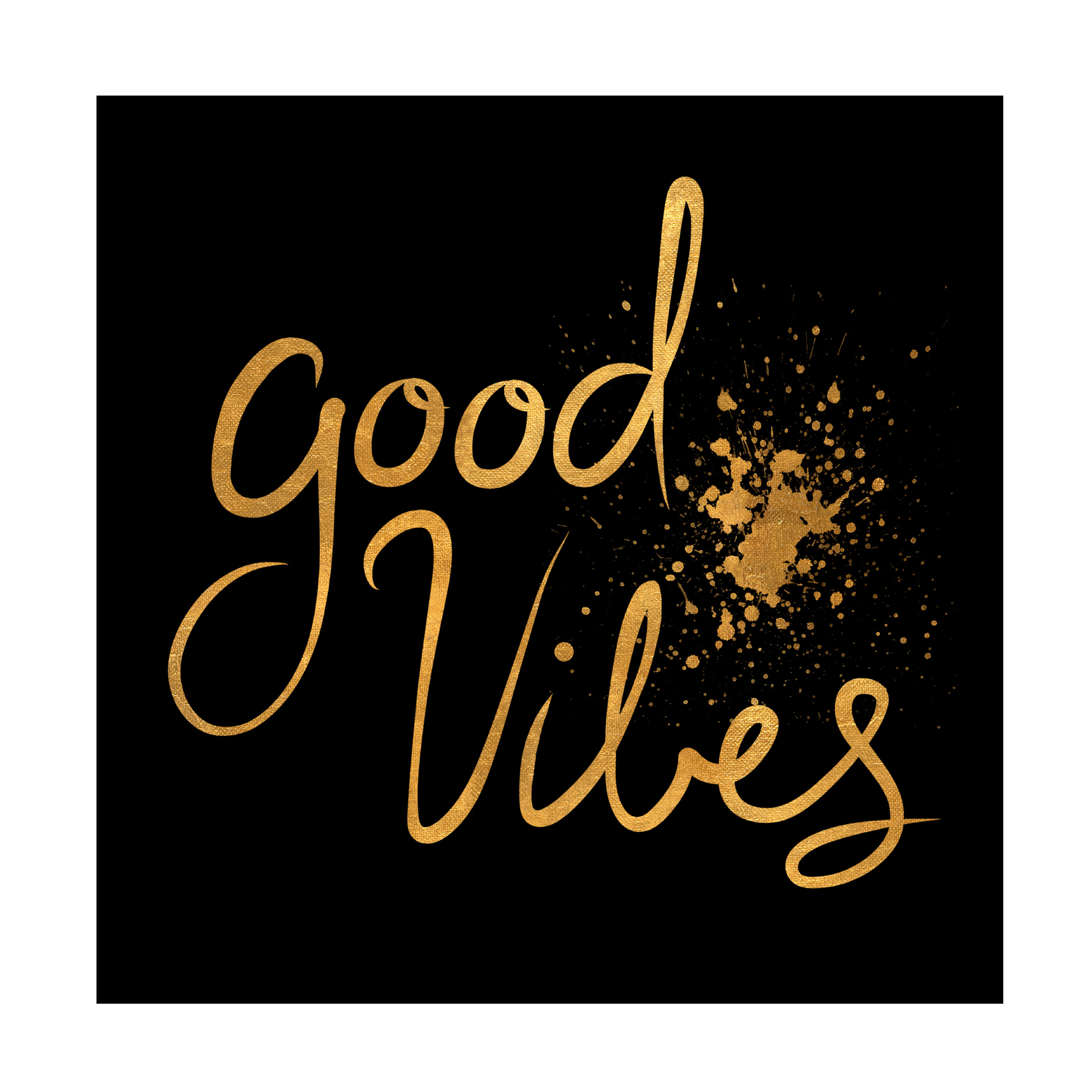 Trademark Fine Art 'Good Vibes' Canvas Art by Lisa Powell Braun