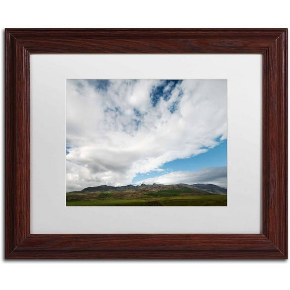 Trademark Fine Art 'Good Vibration' Canvas Art by Philippe Sainte-Laudy, White Matte, Wood Frame