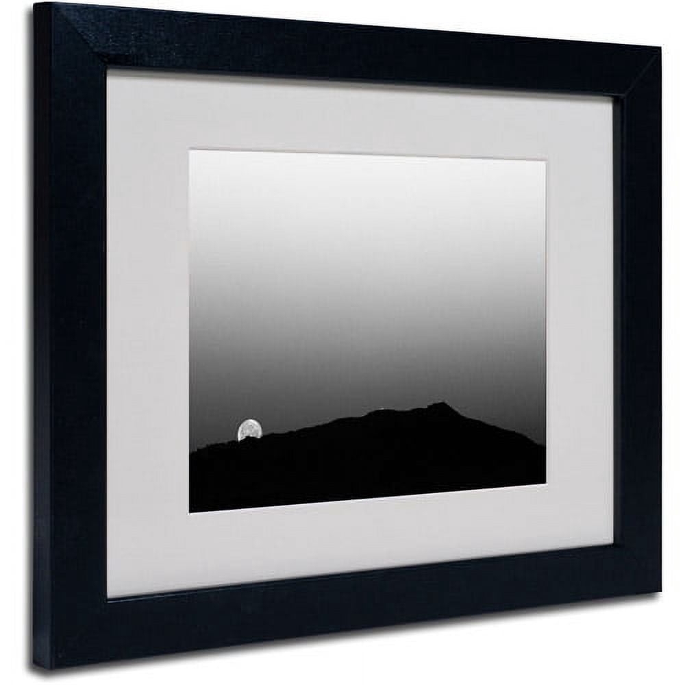 Trademark Fine Art "Goodbye Sweet Appetite" Matted Framed Art by Geoffrey Ansel Agrons, Black Frame