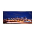 thumbnail image 1 of Trademark Fine Art 'Goodnight Denver Pano' Canvas Art by Darren White Photography, 1 of 3