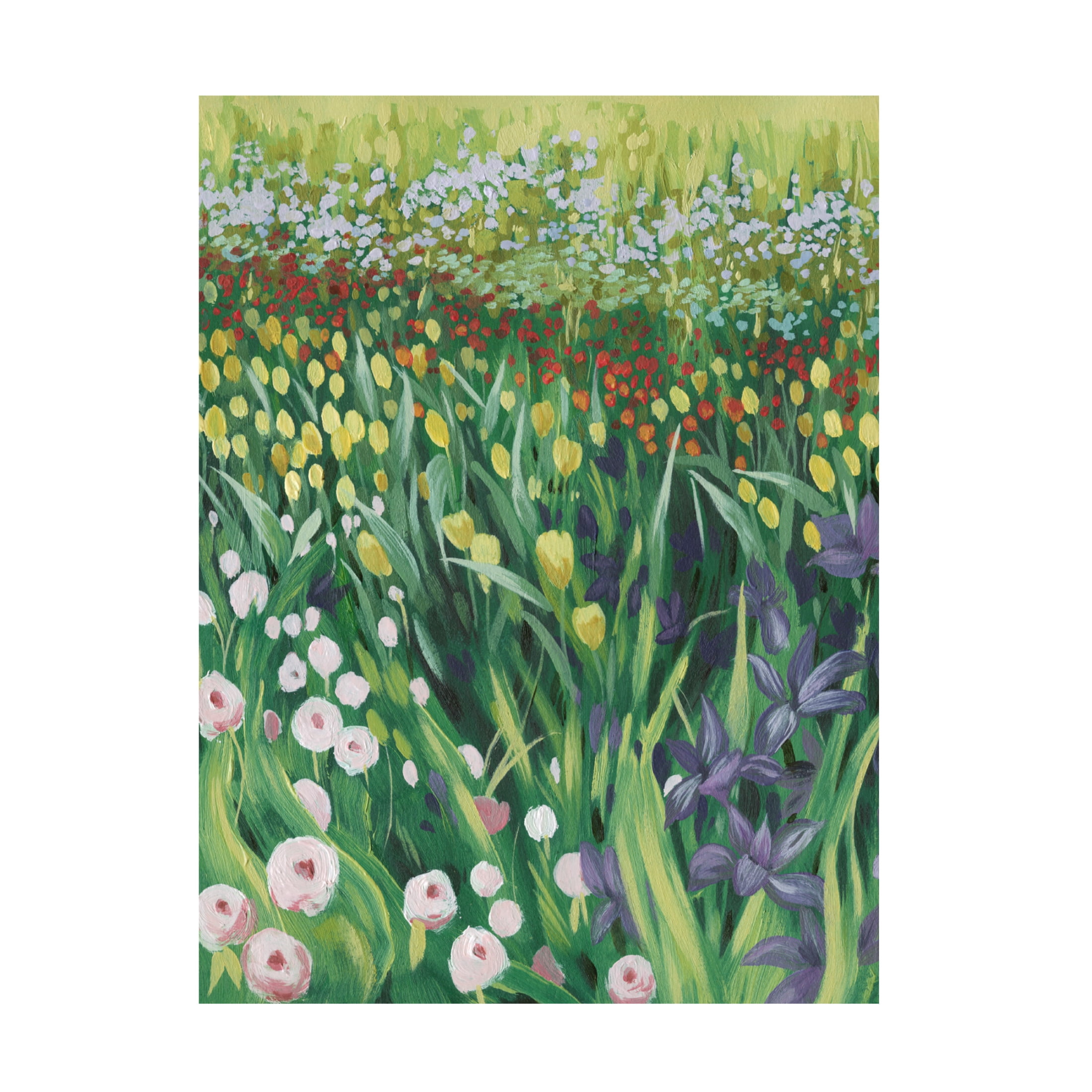 Trademark Fine Art Grace Popp Among the Flowers I Canvas Wall Art