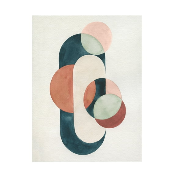 Trademark Fine Art Grace Popp Loops and Bounds II Canvas Wall Art