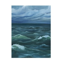 Trademark Fine Art Grace Popp Luna Sea II Canvas Wall Art