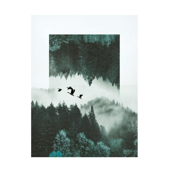 Trademark Fine Art Grace Popp Misty Skein I Canvas Wall Art