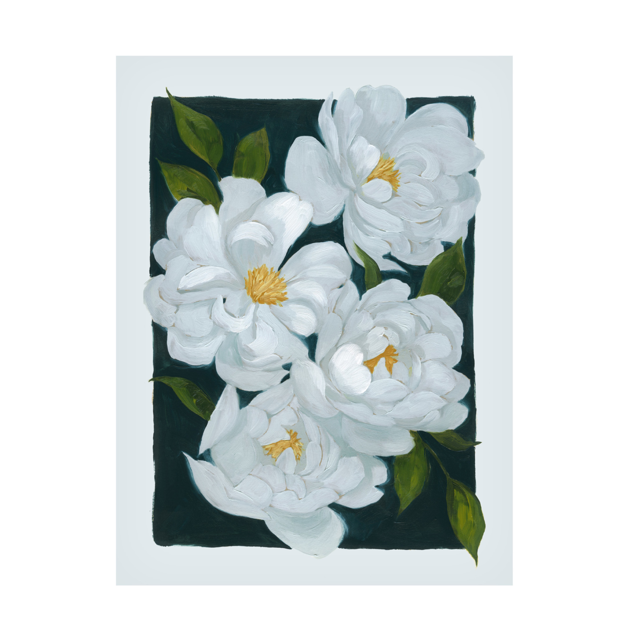 Trademark Fine Art Grace Popp Peony Window Pane II Canvas Wall Art