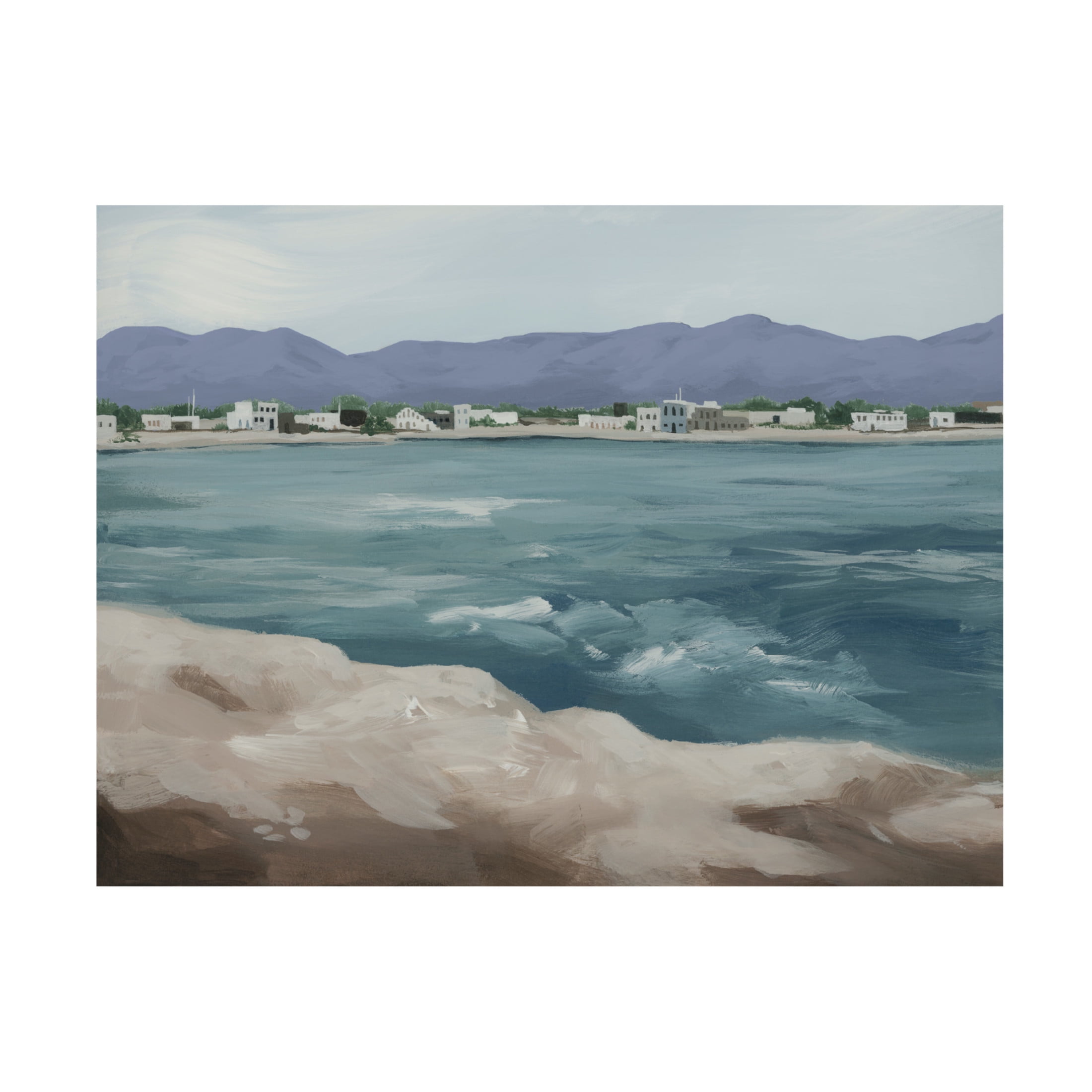 Trademark Fine Art Grace Popp  Periwinkle Cove I Canvas Wall Art