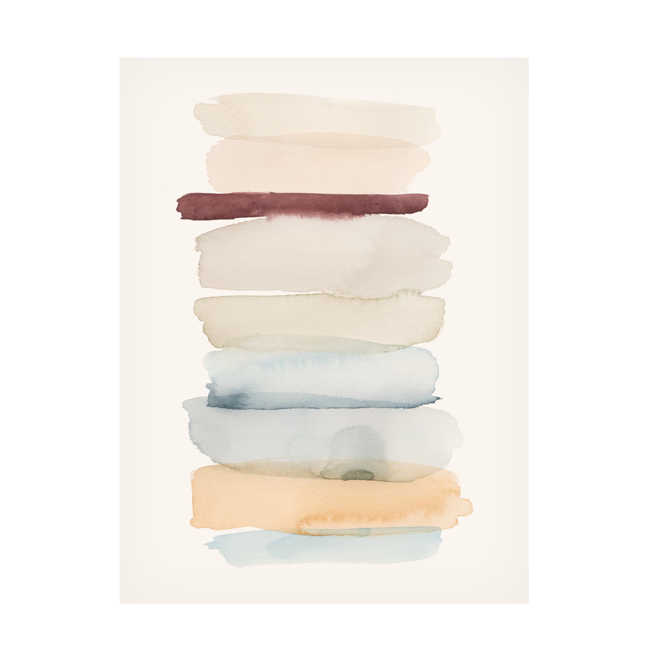 Trademark Fine Art Grace Popp  River & Clay II Canvas Wall Art