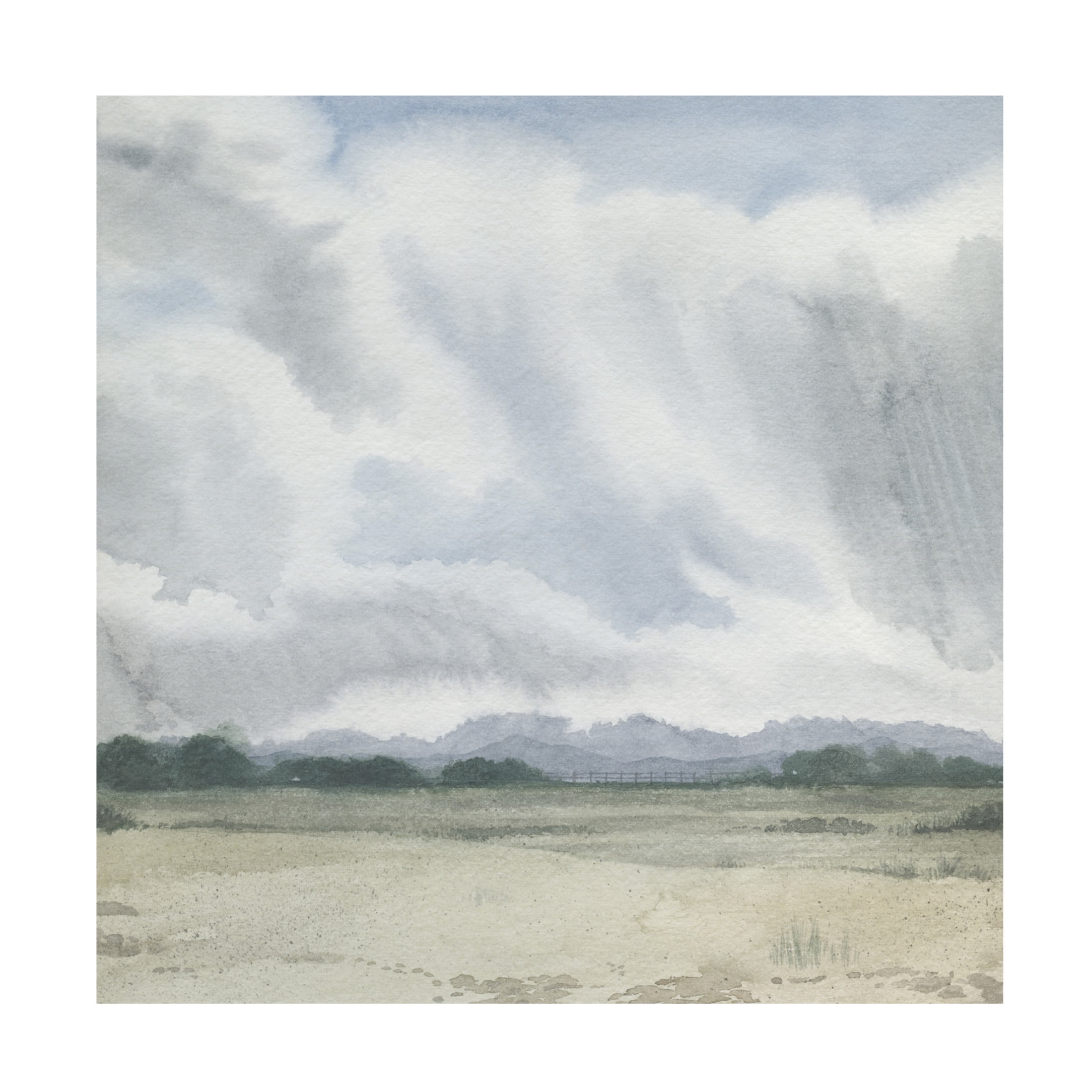 Trademark Fine Art Grace Popp  Shadows of a Storm I Canvas Wall Art
