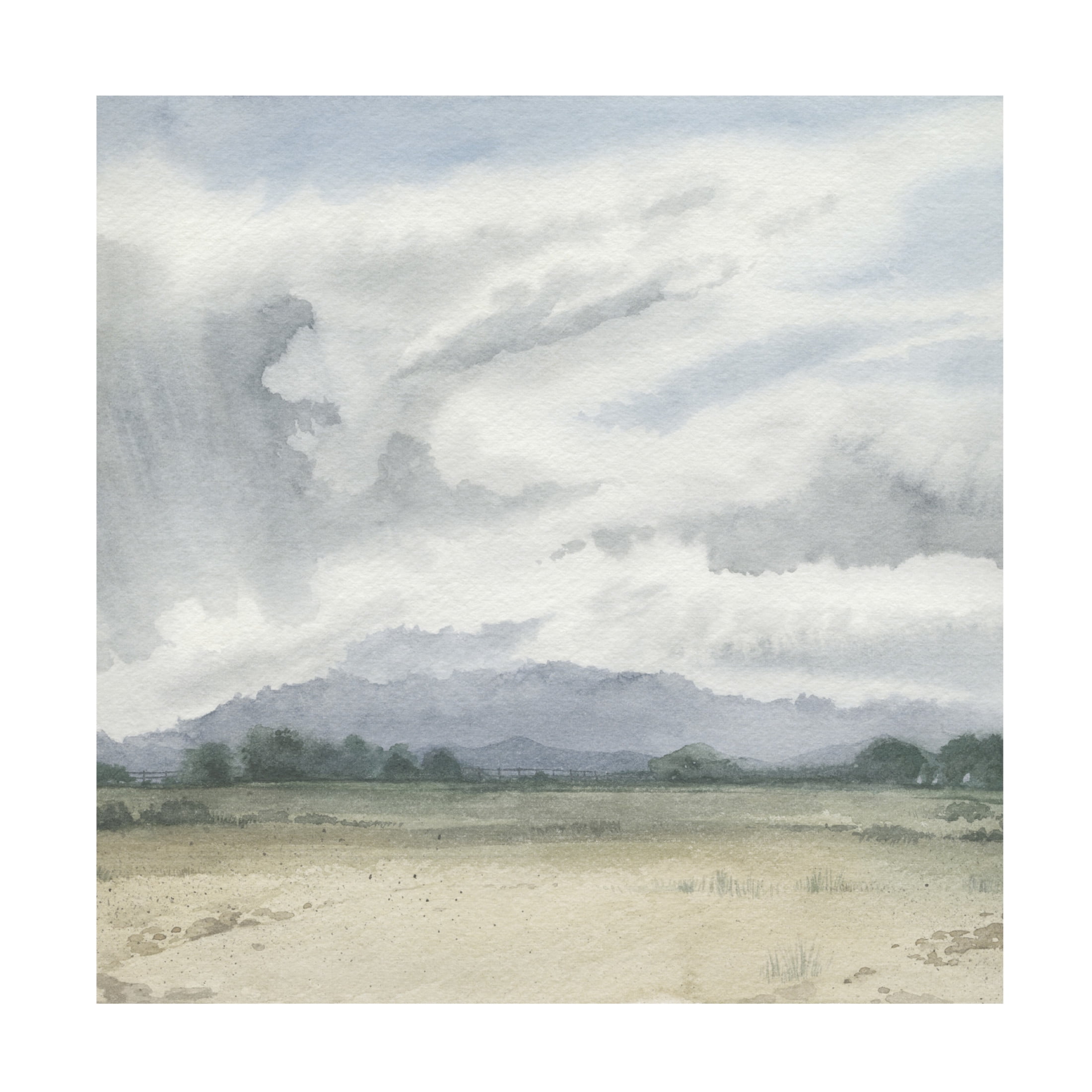 Trademark Fine Art Grace Popp Shadows of a Storm II Canvas Wall Art