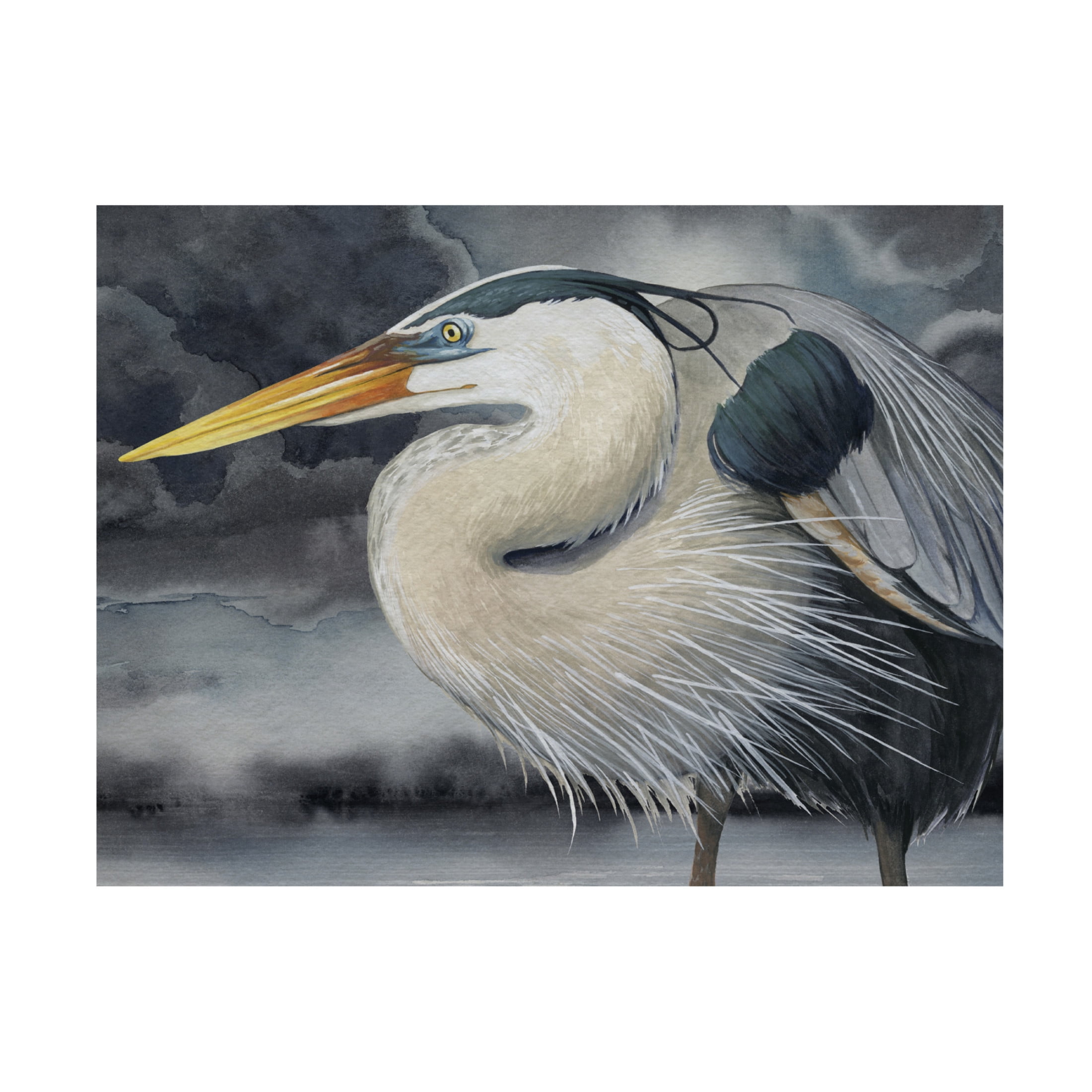 Trademark Fine Art Grace Popp  Stormy Blue II Canvas Wall Art