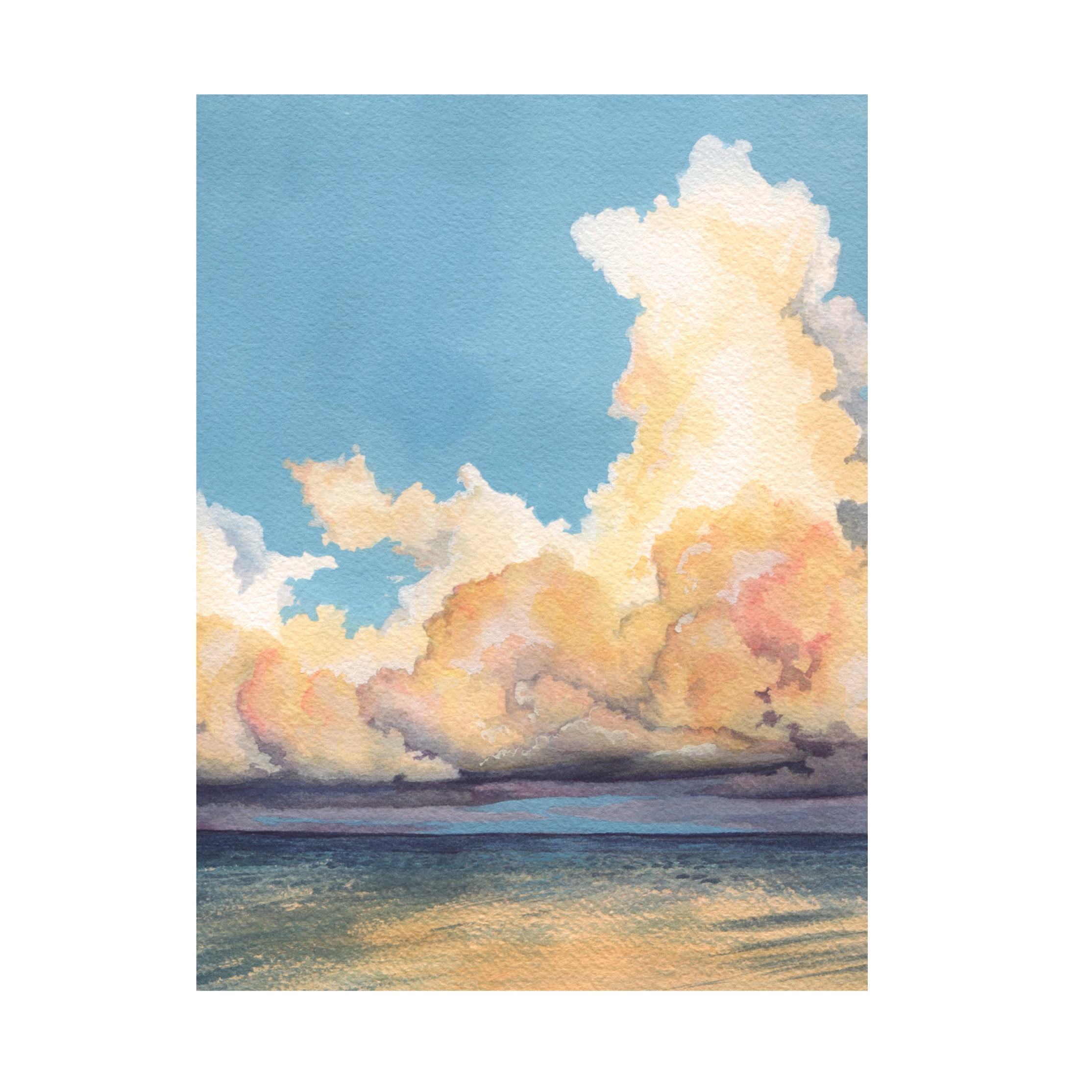 Trademark Fine Art Grace Popp  Twilight Sandbar I Canvas Wall Art