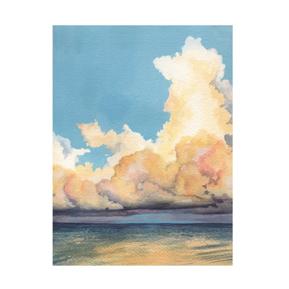 Trademark Fine Art Grace Popp  Twilight Sandbar I Canvas Wall Art