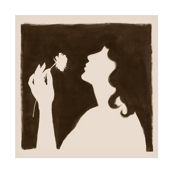 Trademark Fine Art Grace Popp  Wild Wallflower II Canvas Wall Art