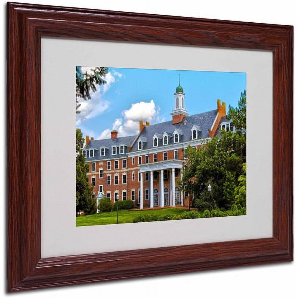 Trademark Fine Art "Graduate School" Canvas Art by CATeyes, Wood Frame