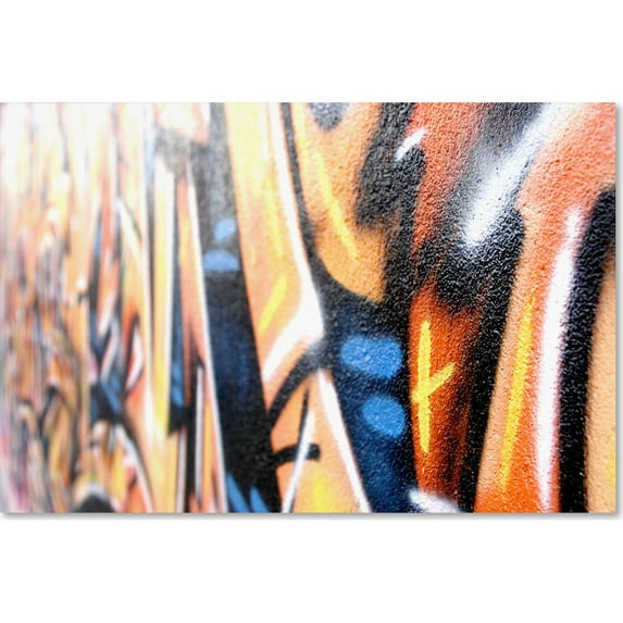 Trademark Fine Art "Graffiti" Canvas Art by Yale Gurney
