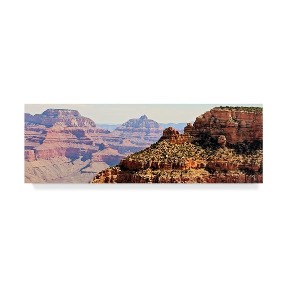 Trademark Fine Art 'Grand Canyon Panorama V' Canvas Art by Sylvia Coomes