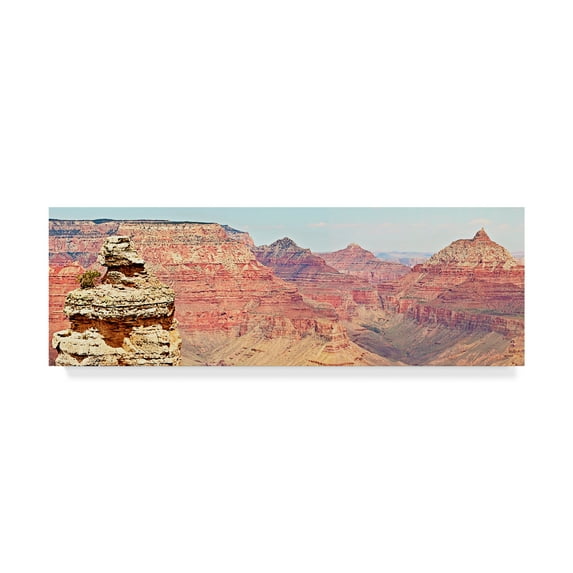 Trademark Fine Art 'Grand Canyon Panorama VI' Canvas Art by Sylvia Coomes