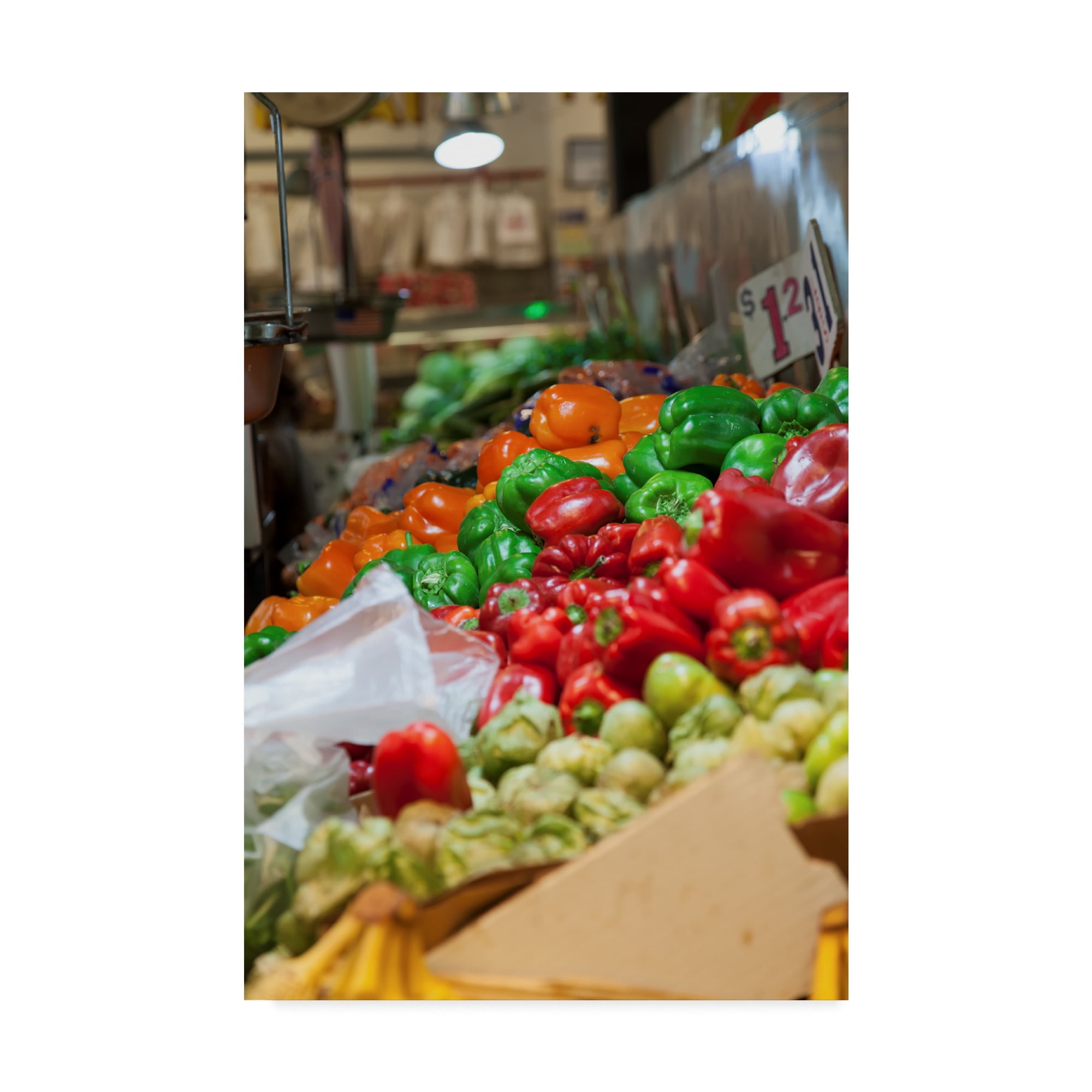 Trademark Fine Art 'Grand Central Market' Canvas Art by Chris Moyer