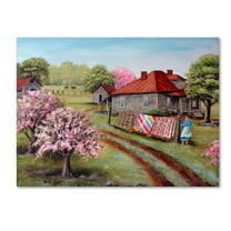 Trademark Fine Art 'Grandmas Quilts' Canvas Art by Arie Reinhardt Taylor