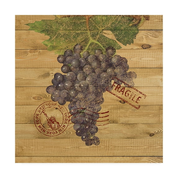 Trademark Fine Art 'Grape Crate III' Canvas Art by Nobleworks Inc.