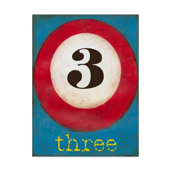 Trademark Fine Art 'Graphic Pool III' Canvas Art by Jennifer Goldberger